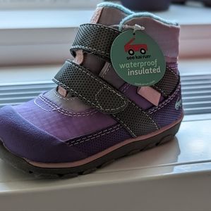 See Kai Run Atlas II Winter Boots Purple/Gray